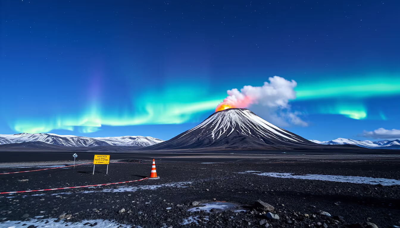 Iceland's Mighty Sundhnuksgegar Volcano on Eruption Alert: Safety Measures in Place as Danger Looms
