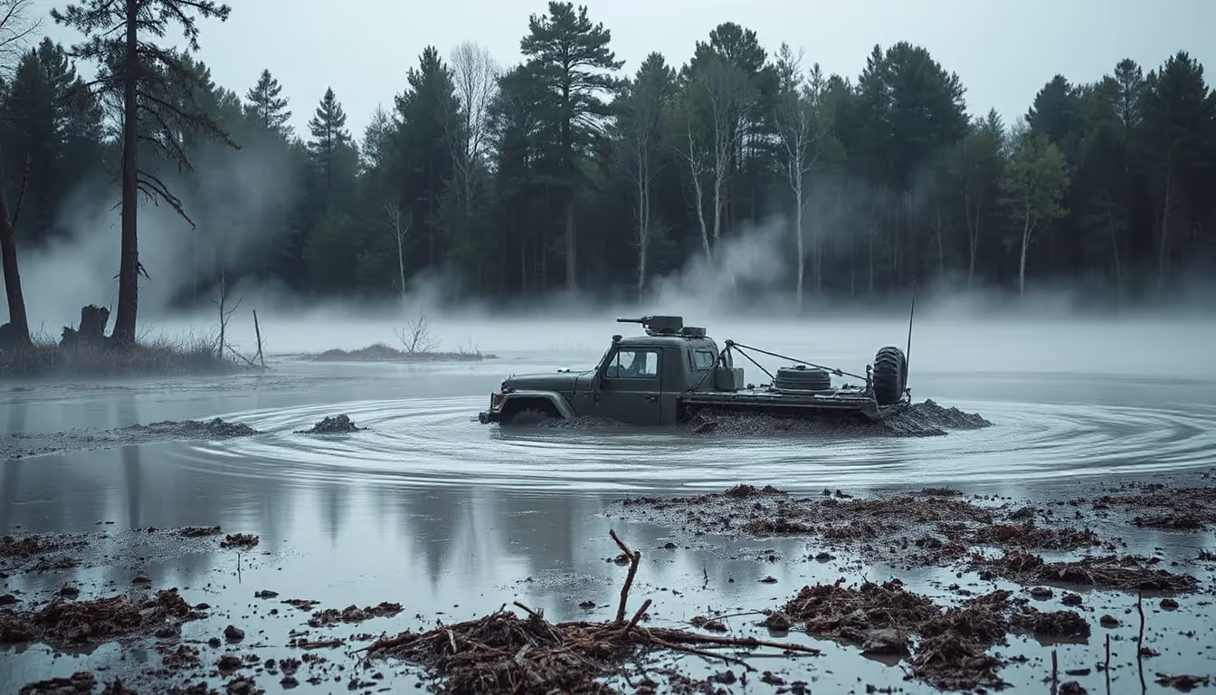 Search Intensifies for Missing U.S. Soldiers as Vehicle Found 16 Feet Underwater in Lithuanian Bog