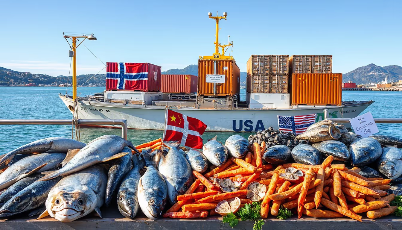 Norwegian Seafood Exports Surge: Record-Breaking Growth Driven by US and China in Q1 2025