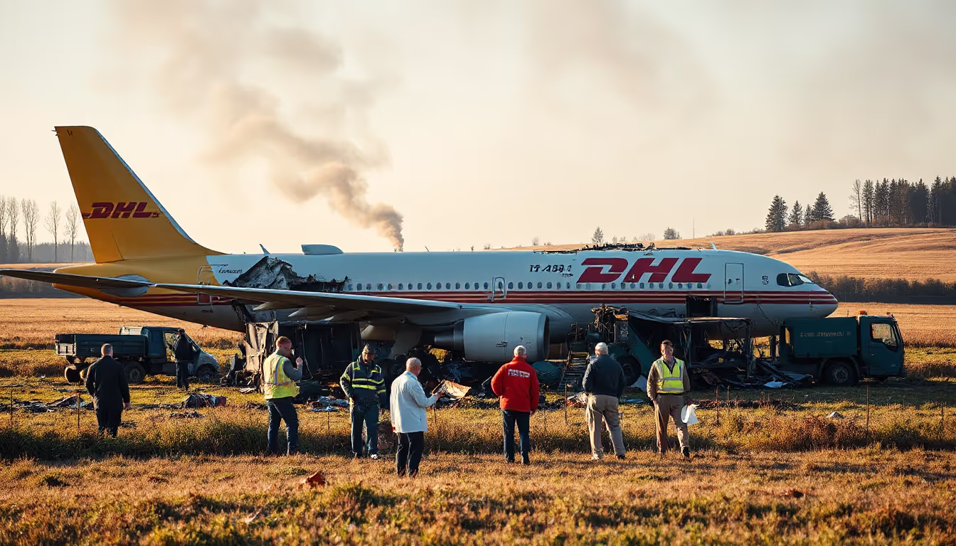 Lithuania Investigates DHL Plane Crash: Is Terrorism a Possibility?