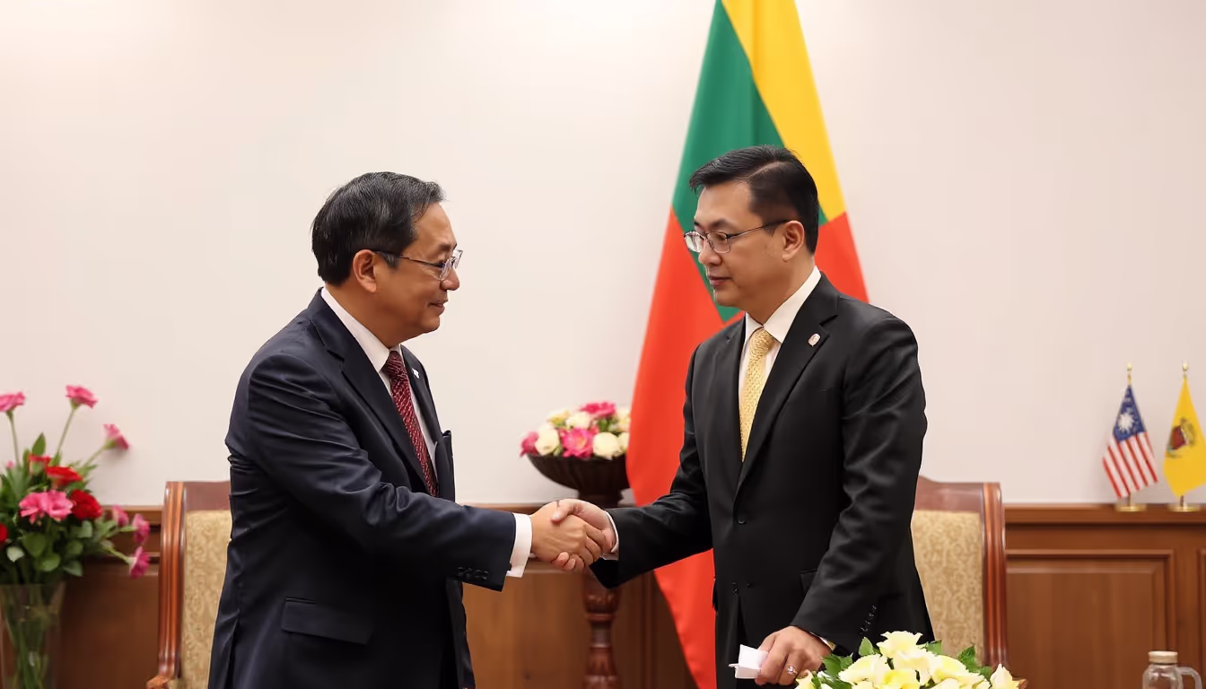 Menguatkan Hubungan: Menlu Lin Chia-lung Sambut Ketua Komisi Keamanan Nasional Lithuania di Taiwan