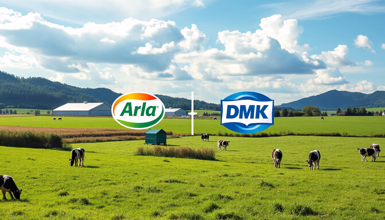Arla and DMK Join Forces: The Birth of a European Dairy Powerhouse