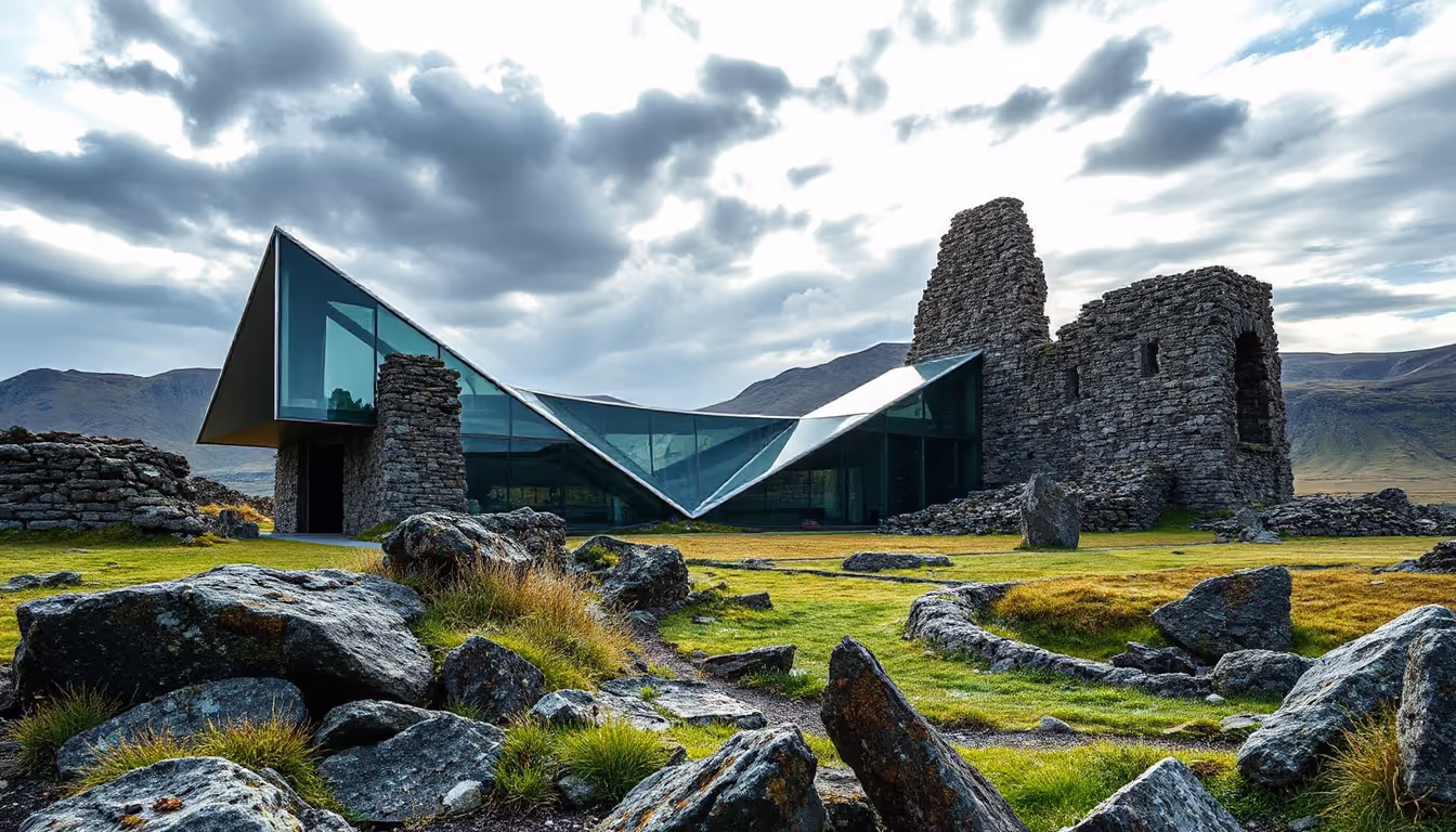 Sheltering History: Sp(r)int Studio Revives Viking Ruins in Iceland with Elegant Polycarbonate Design