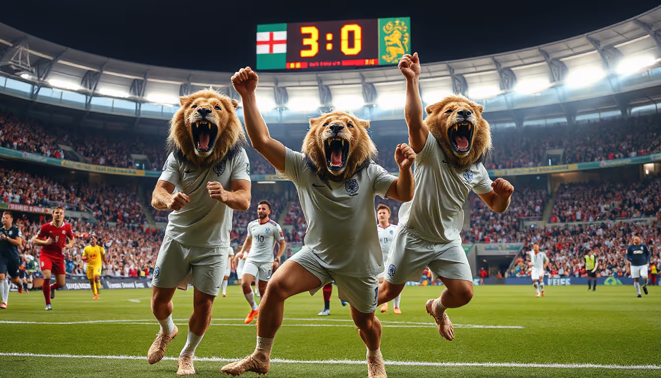 Dominasi Tiga Singa: Inggris Kalahkan Latvia 3-0 dan Puncaki Grup Kualifikasi Piala Dunia 2026