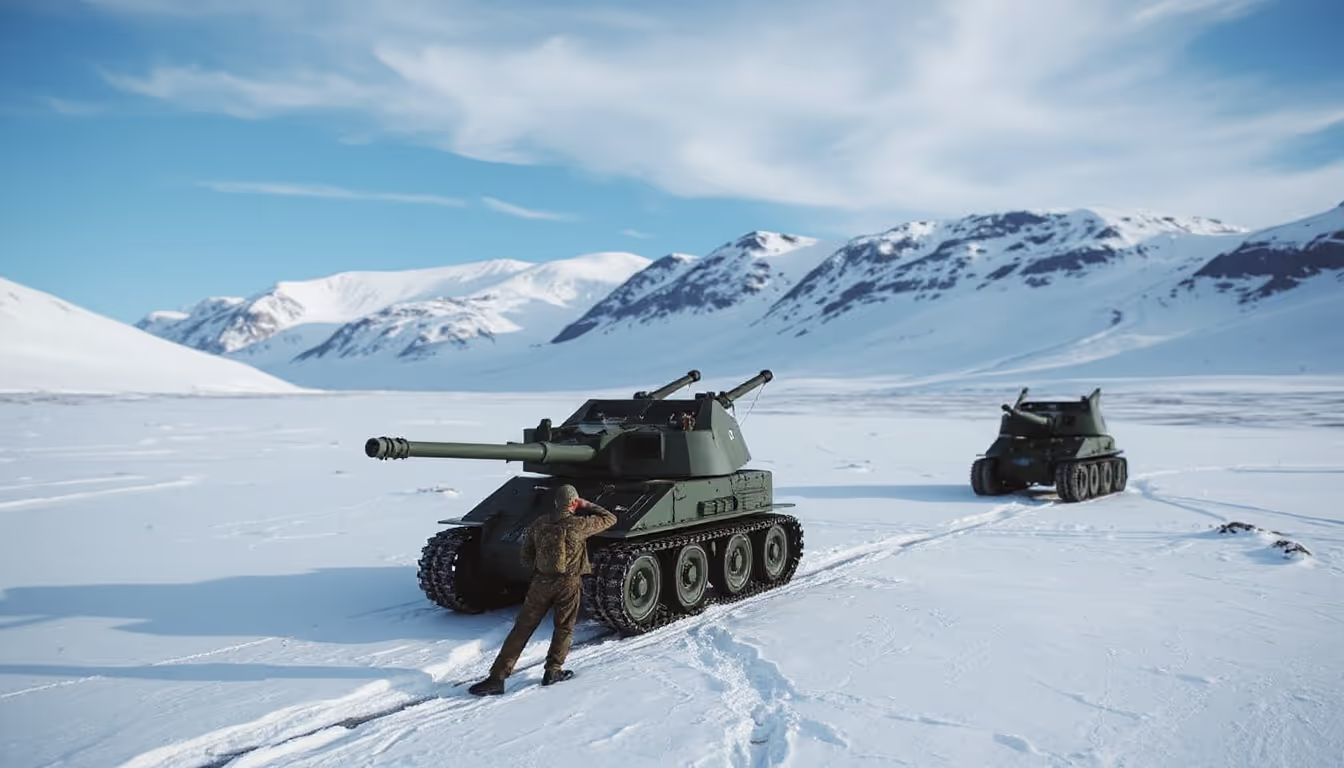 Norway Bolsters Defence with K9 Thunder Howitzers for Finnmark Brigade