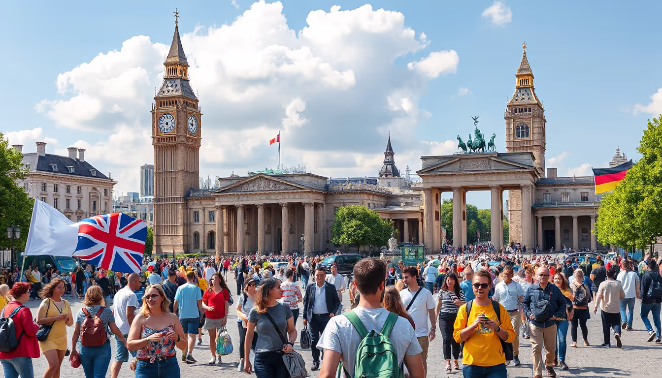 Escape from the U.S.: Explore Why International Tourists Are Flocking to the UK, Germany, and More in 2025