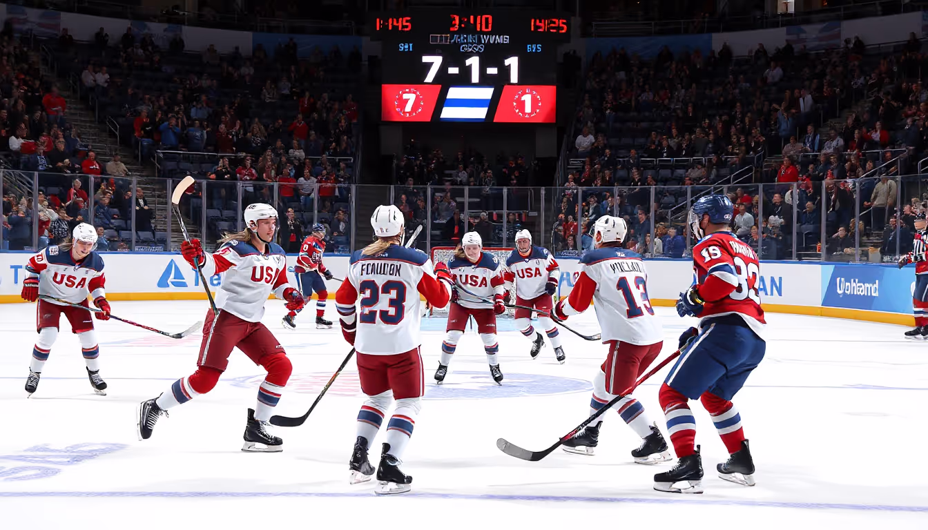 Dominating Start: Team USA Crushes Finland 7-1 in Women's Hockey World Championship Opener