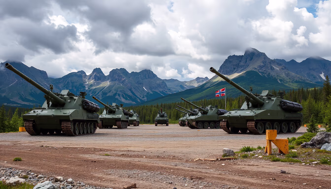Norway Boosts Defense with Major 'Thunder' Fleet Expansion: 24 New K9 Howitzers Ordered Amid Rising Geopolitical Tensions