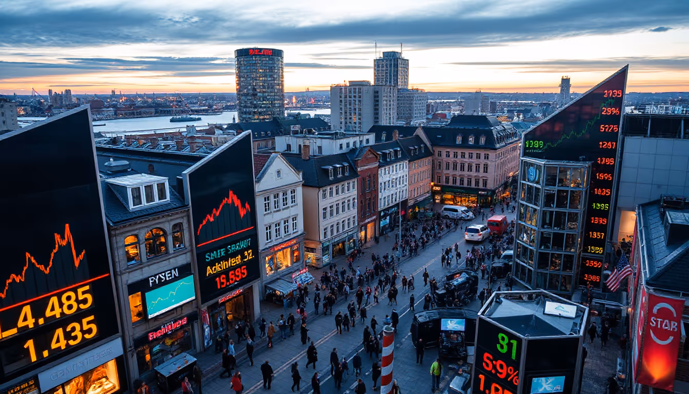 Danish Stocks Surge: OMX Copenhagen 20 Climbs 3.15% as Market Closes Strong