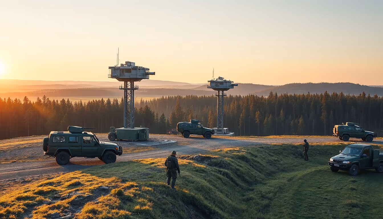 Lithuania Strengthens Defense with New Military Facilities at the Russian Border