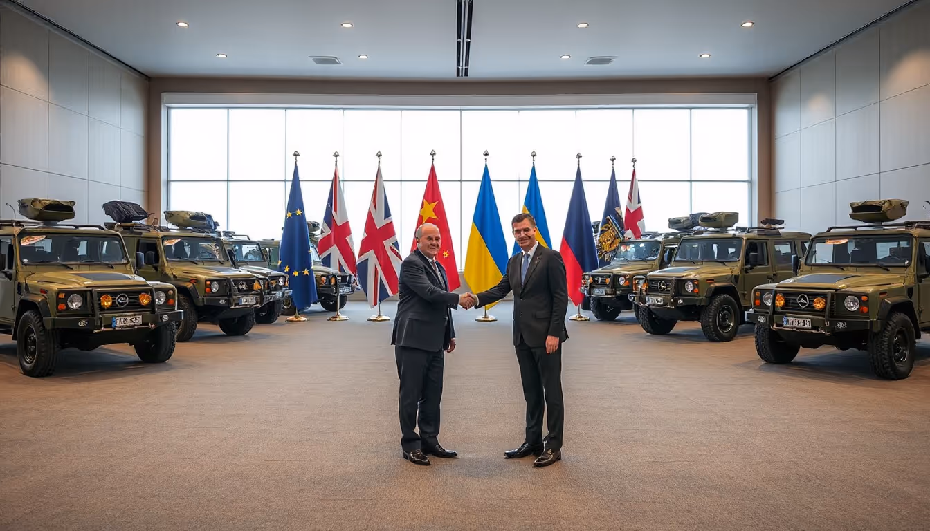 UK and Norway Unite: $585 Million Military Aid Package for Ukraine Unveiled at Ramstein Summit