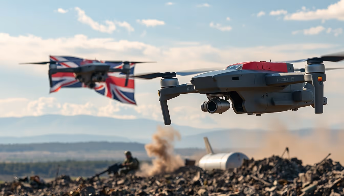Major Military Boost: UK and Norway Unite to Deliver $590M Drone Surge to Ukraine Amid Ongoing Conflict