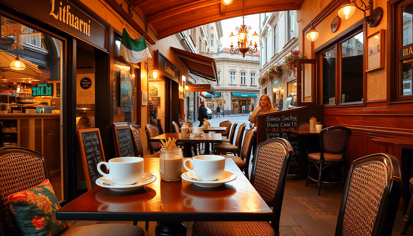 Lithuania's Café Culture Faces Decline: Rising Prices Push Patrons Away