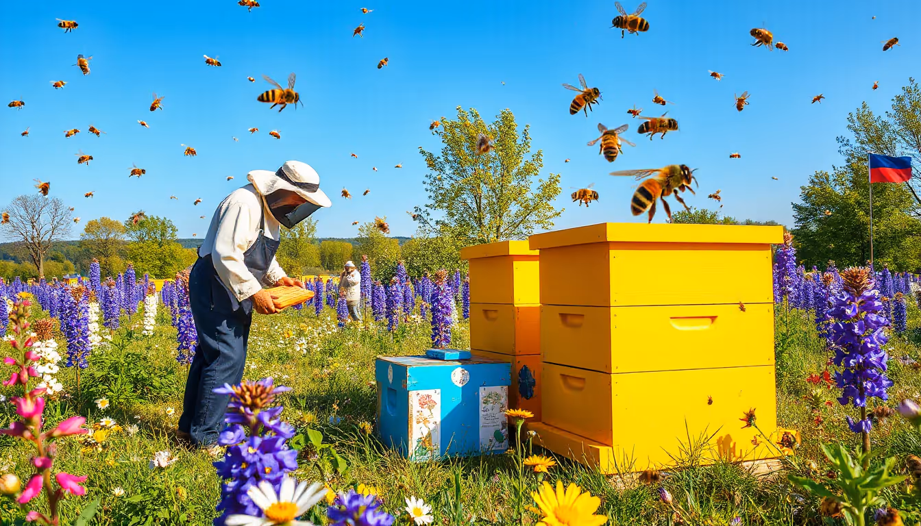 Spring Awakening: Exciting Times Ahead for Estonia's Beekeepers as Busy Season Begins
