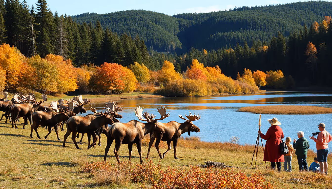 Sweden's Spectacular Slow TV: Millions Flock to Witness the Mystical Moose Migration Live!