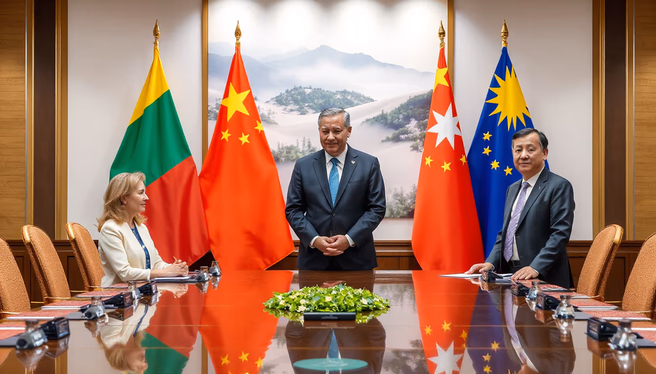 Lithuania's Diplomatic Revival: PM Paluckas Proposes Reconciliation with China Over Taiwan Office Saga