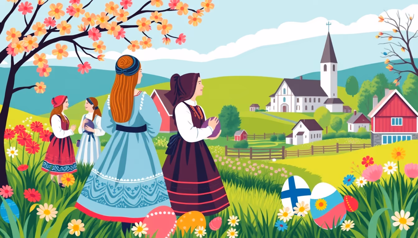Discover Estonia's Enchanting Easter Traditions: A Blend of Faith and Folklore