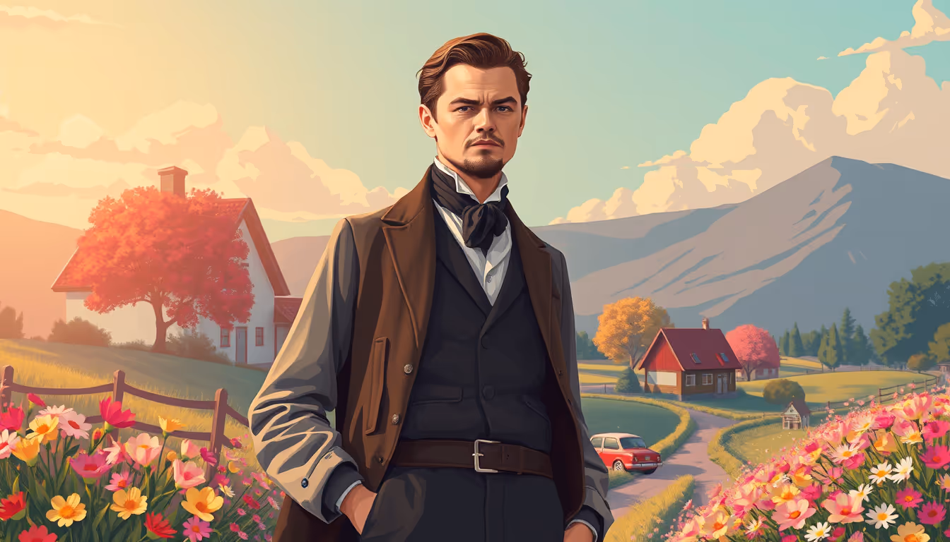 Reviving History: Oliver Olmaru's AI-Crafted Fusion of Leonardo DiCaprio and Estonia's Iconic 'Kevade'