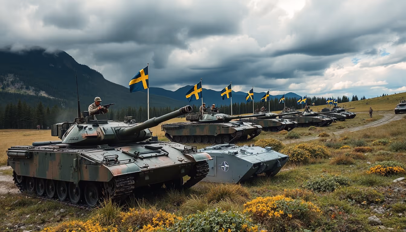 Sweden Sets Sights on 5% NATO Defense Spending Amid Rising Geopolitical Tensions
