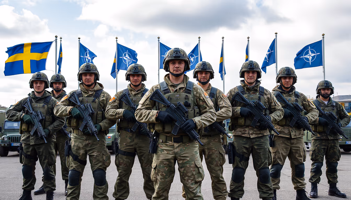 Sweden's Bold Commitment to NATO: Reaching 5% Military Spending Target