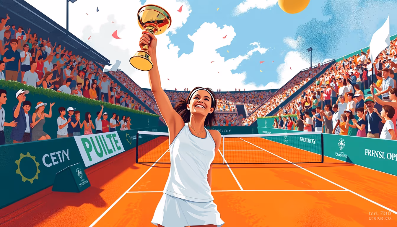 Lois Boisson: Rising French Open Champion Overcomes Controversy and Injury to Shine on the Court