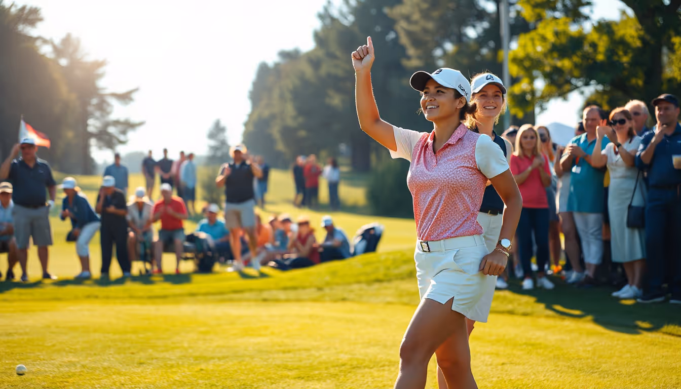 Maja Stark Claims Historic Victory at US Women's Open, Nelly Korda Shines in Joint Second