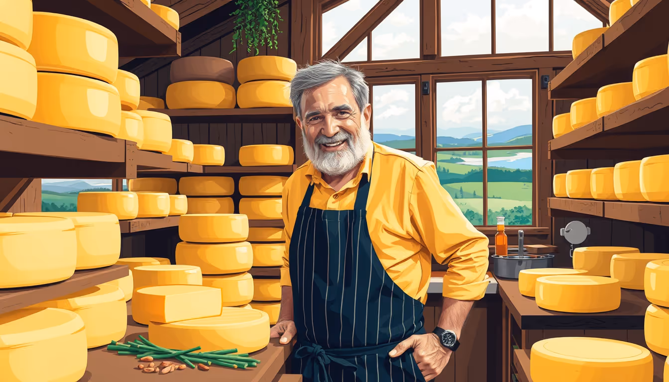 Discover the Passion of Italian Cheesemaker Denis Pretto: Bringing Authentic Italian Flavors to Estonia