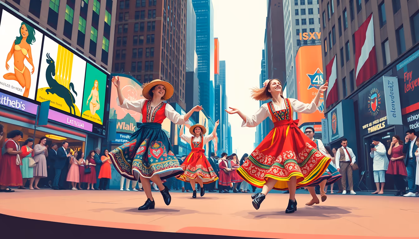 Experience the Vibrant World of Latvian Dance Performances in NYC
