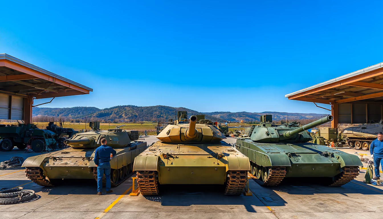 Sweden Enhances Military Capability: Contract Signed to Modernise 110 Stridsvagn 122 Tanks with KNDS