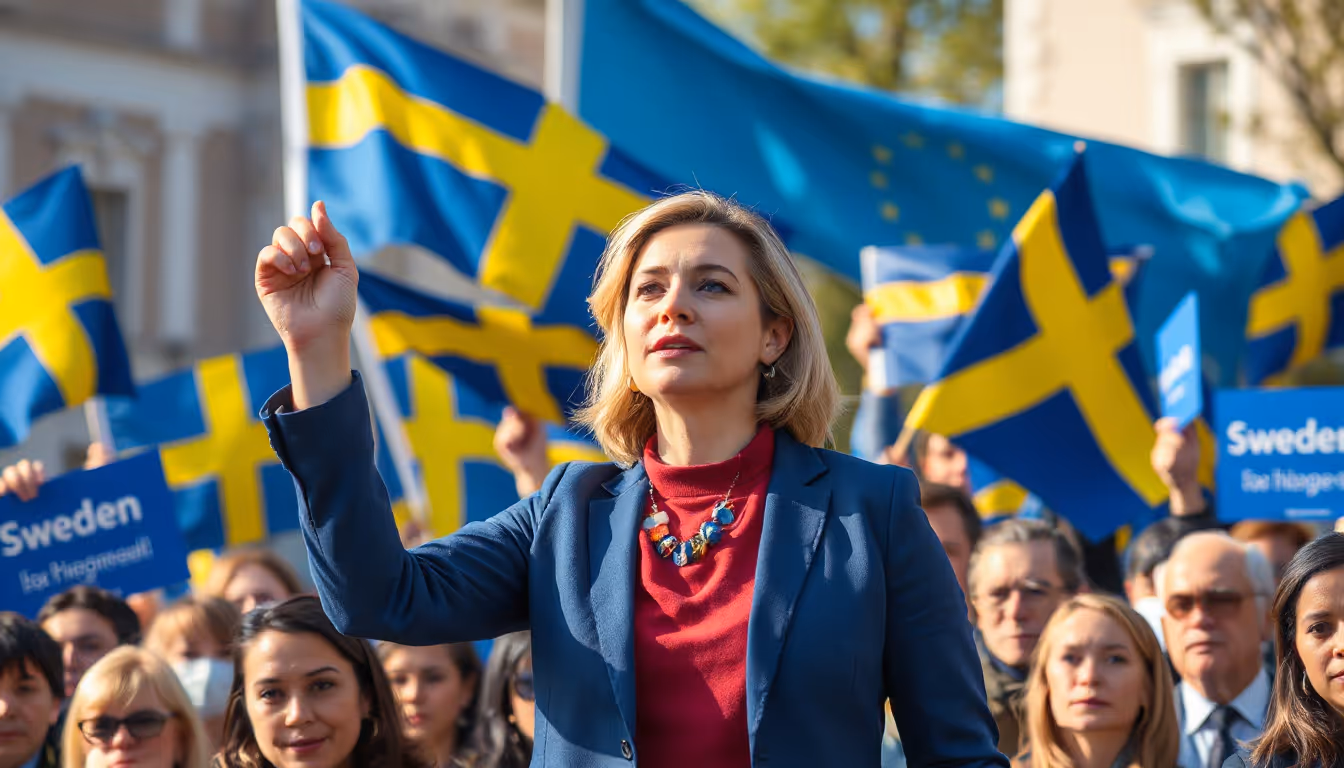 Revitalizing the Swedish Liberals: Simona Mohamsson's Bold Leadership Bid Amid Struggles