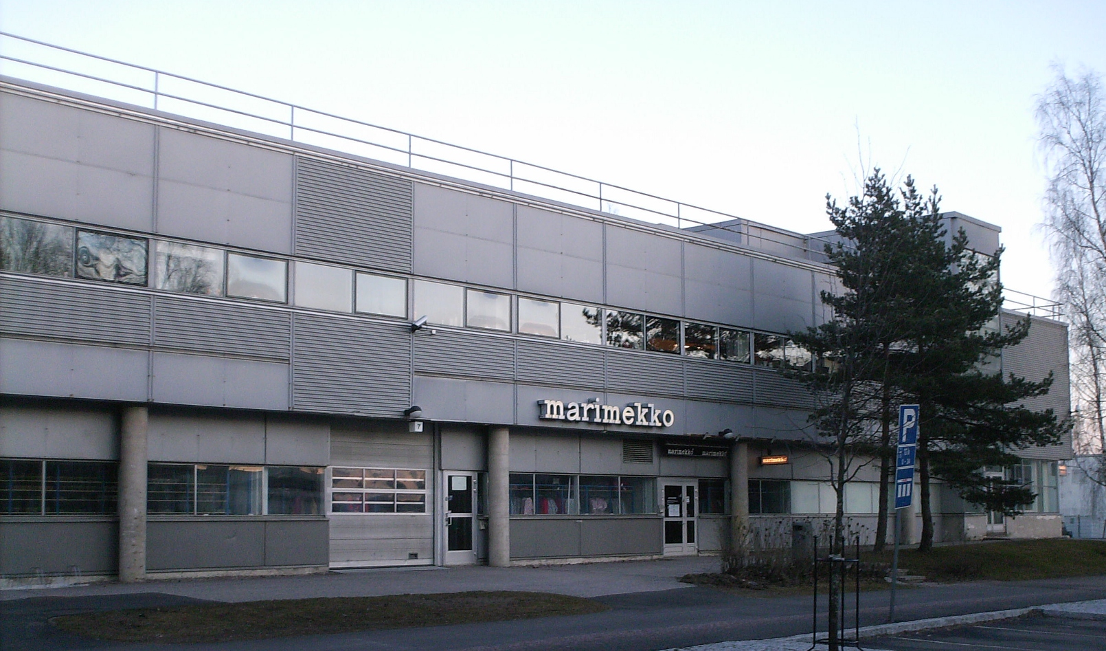 The Marimekko factory and headquarters in Herttoniemi, Helsinki