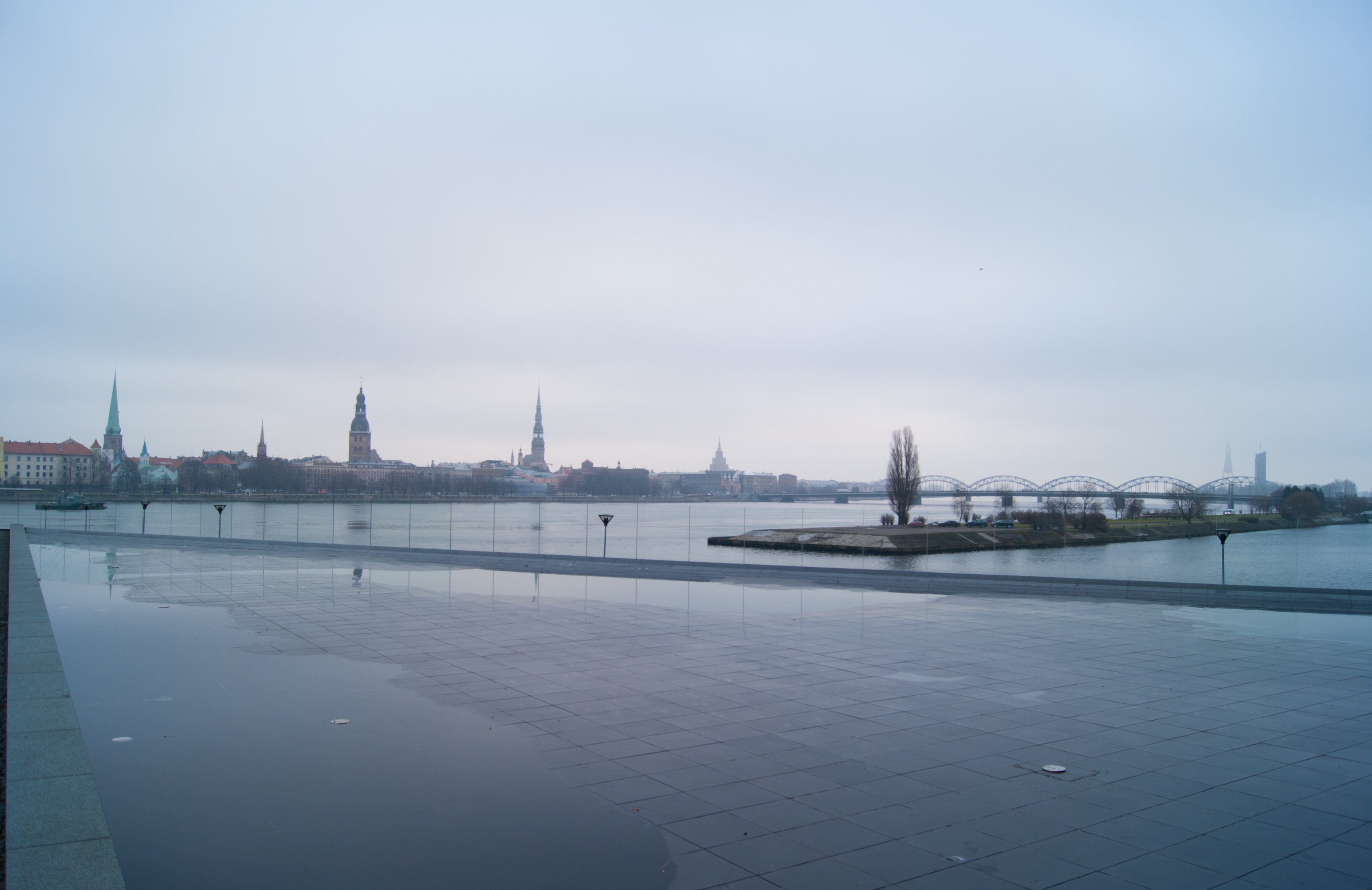 The skyline of Riga