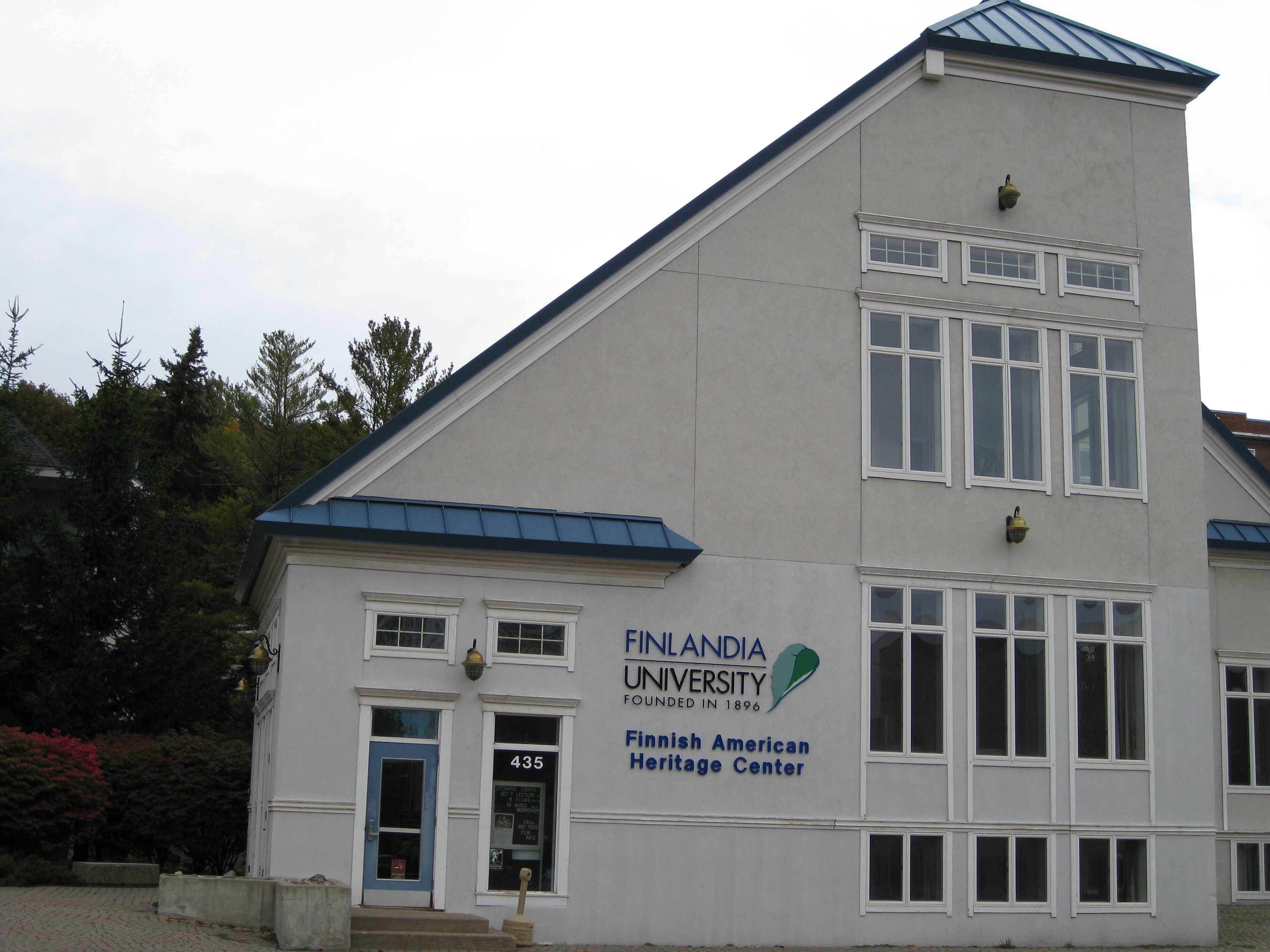 The Finnish American Heritage Center in Hancock, Michigan