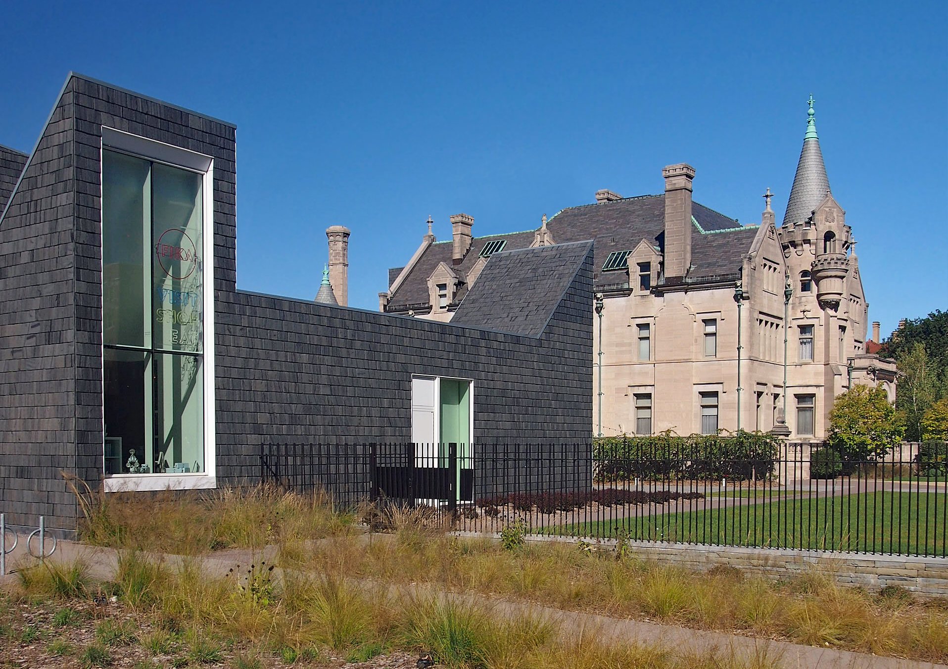 The American Swedish Institute in Minneapolis, with the Nelson Cultural Center and the Turnblad Mansion