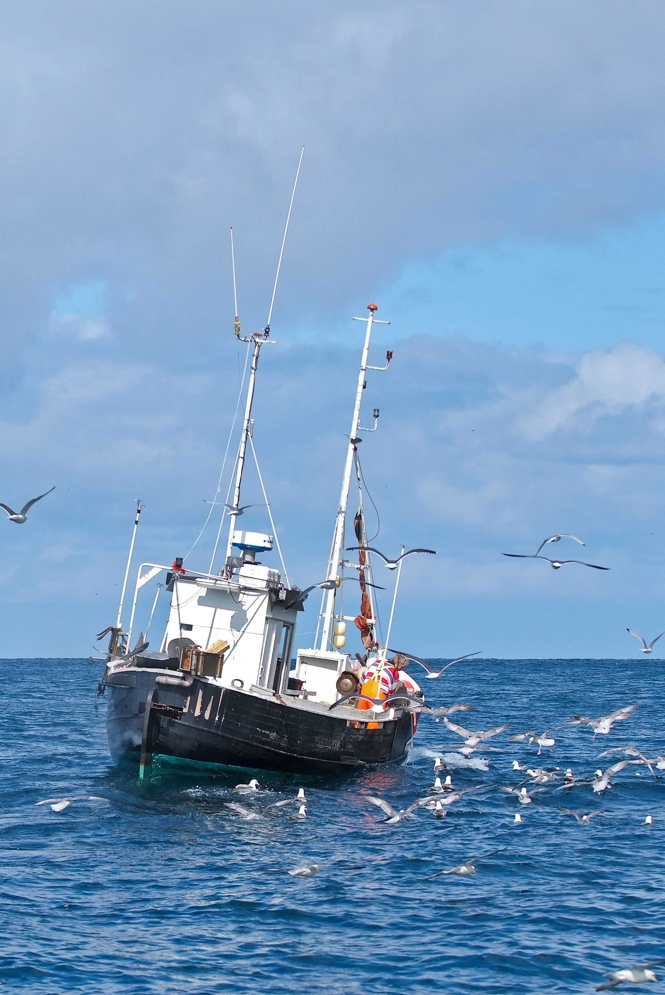 The Faroese fishing vessel Svartaberg of Klaksvík