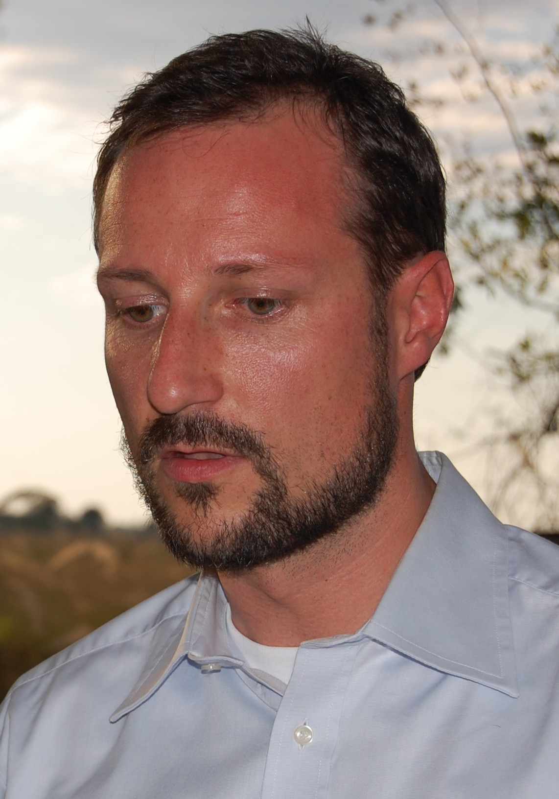 Haakon, then Crown Prince of Norway