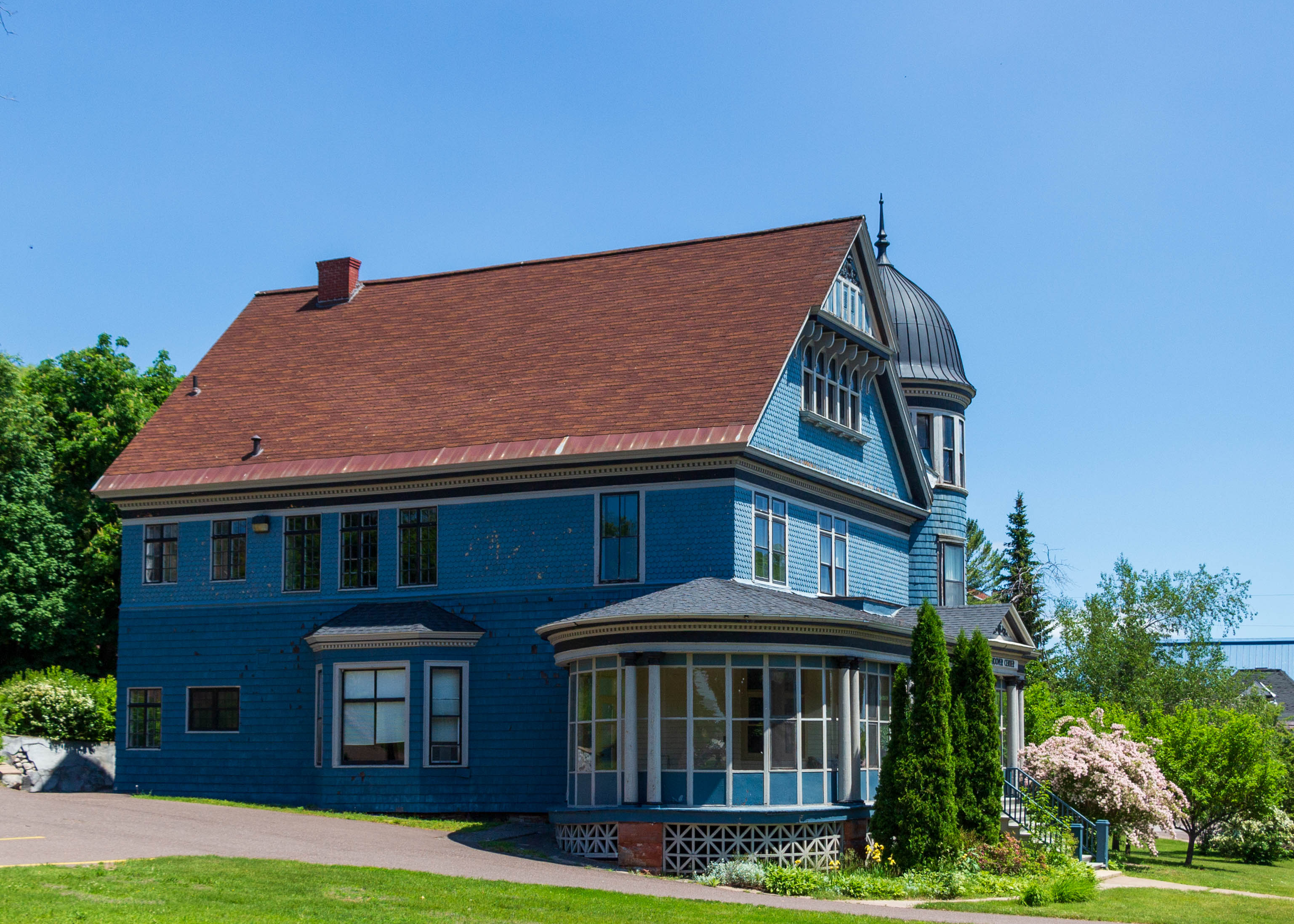 Lieblein House on the Finlandia University campus in Hancock, Michigan
