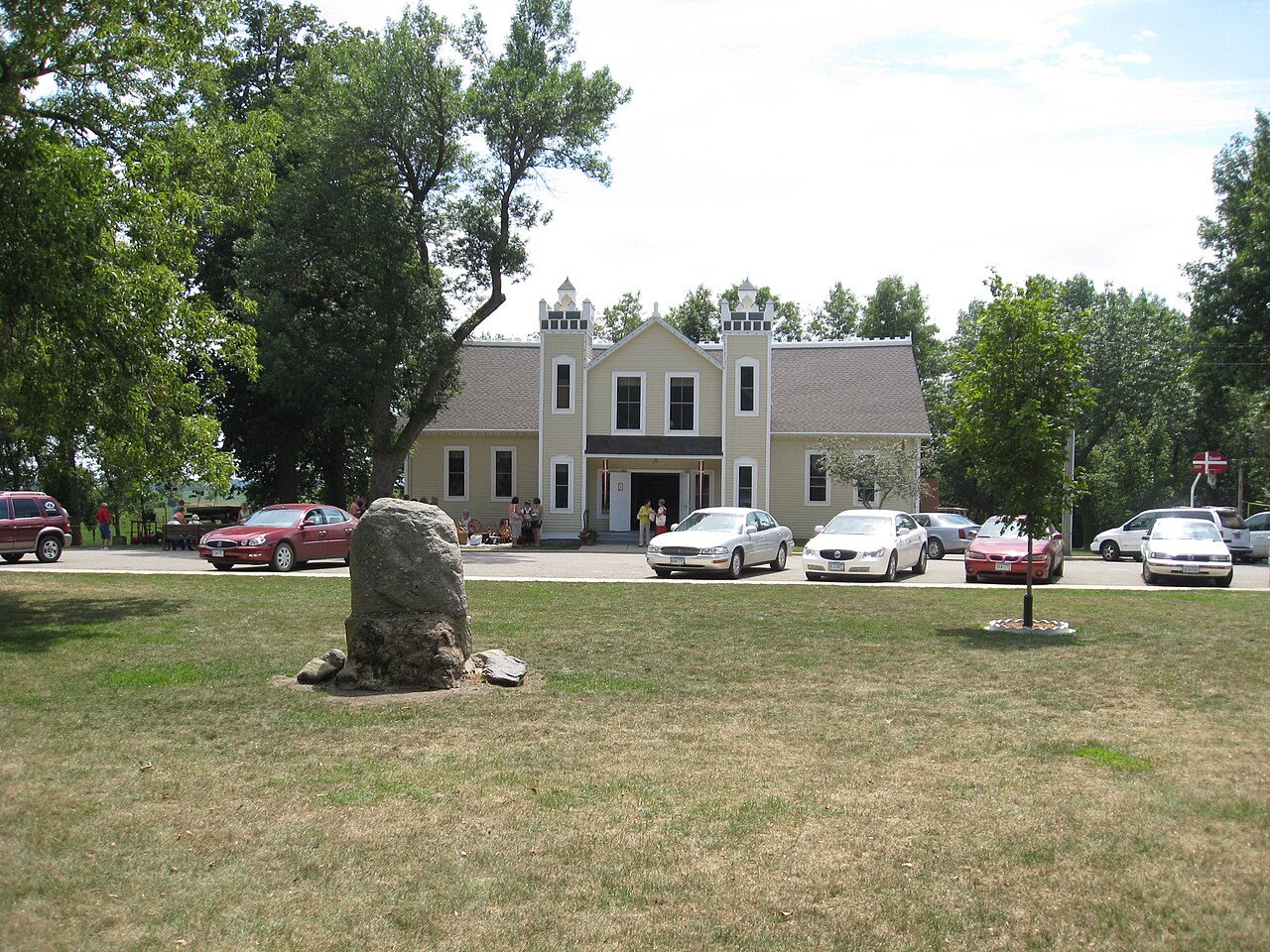 The Gym Hall on the Danebod campus in Tyler, Minnesota