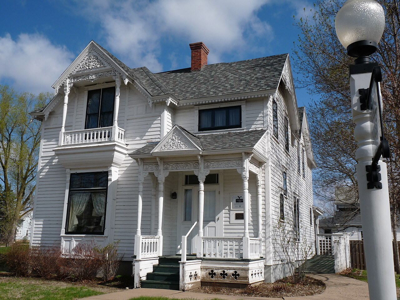 The Waldemar Ager house in Eau Claire, Wisconsin
