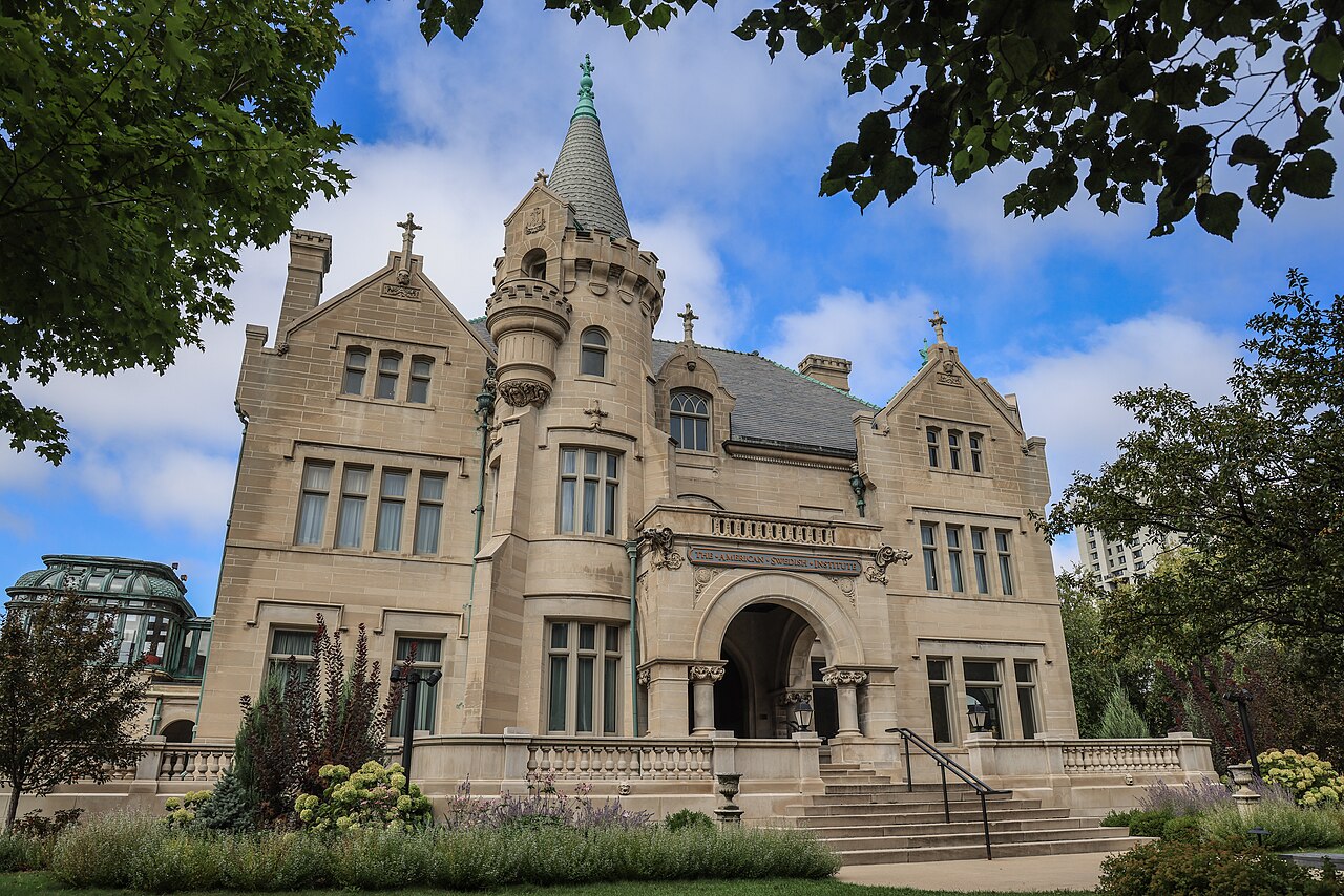 The Turnblad Mansion, home of the American Swedish Institute in Minneapolis
