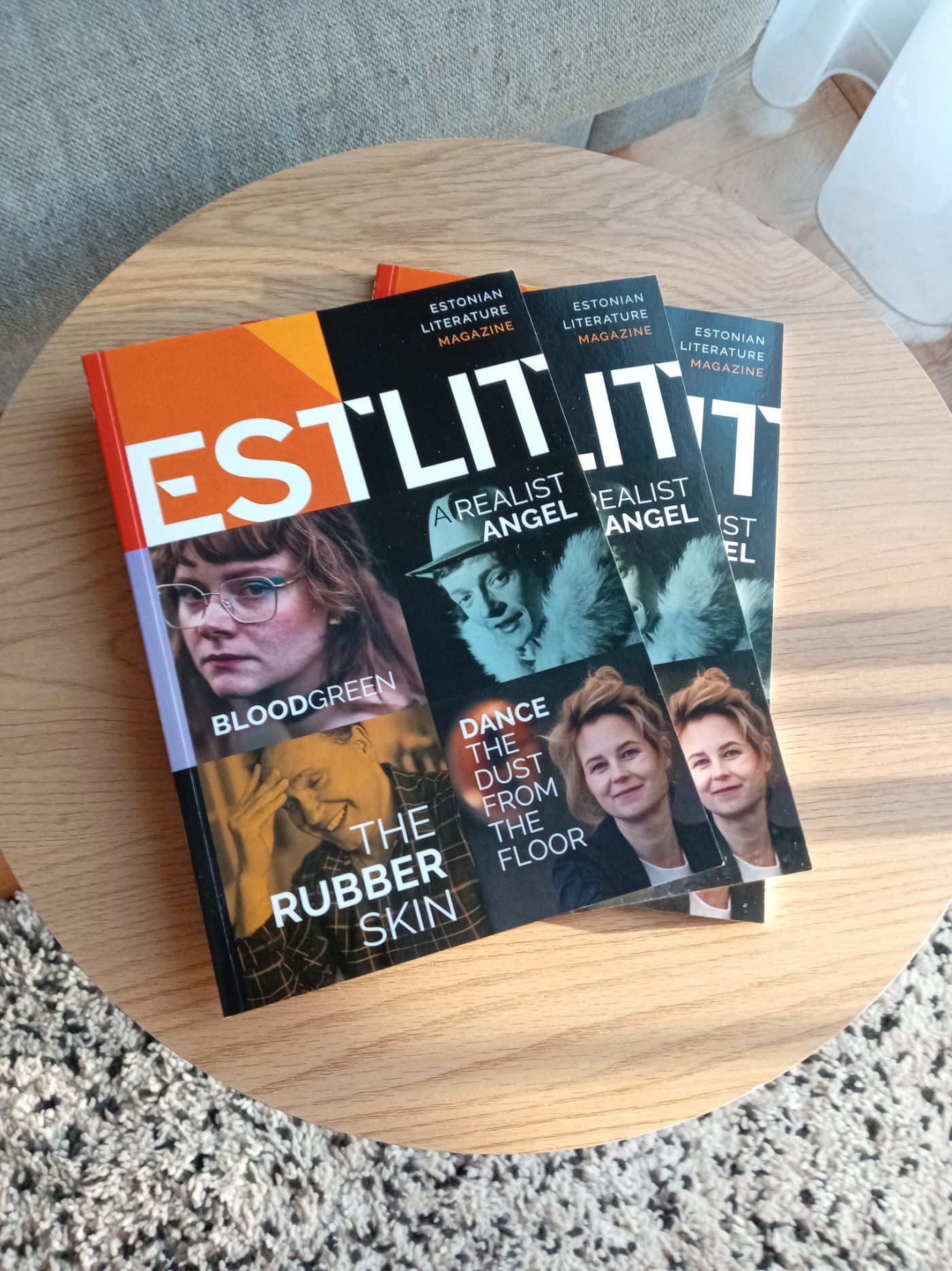 Copies of the autumn 2026 print issue of EstLit, the Estonian Literature magazine