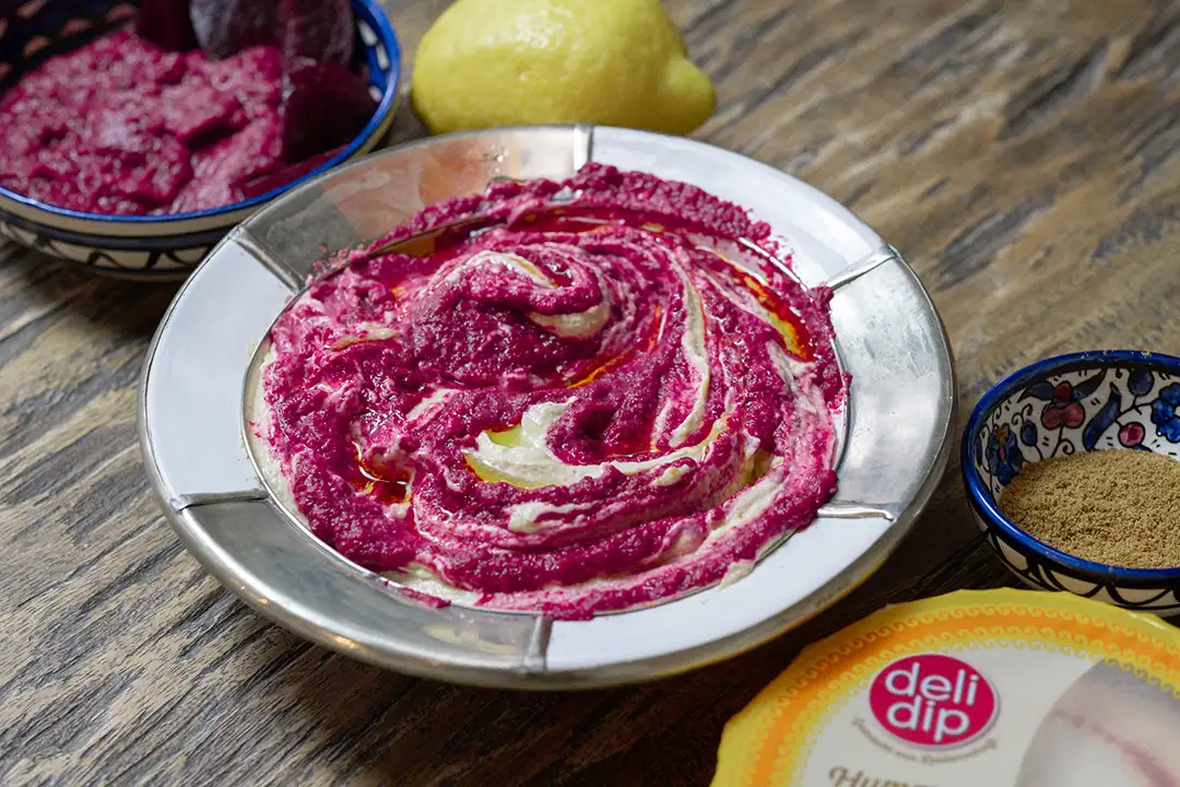 Hummus mit Roten Rüben