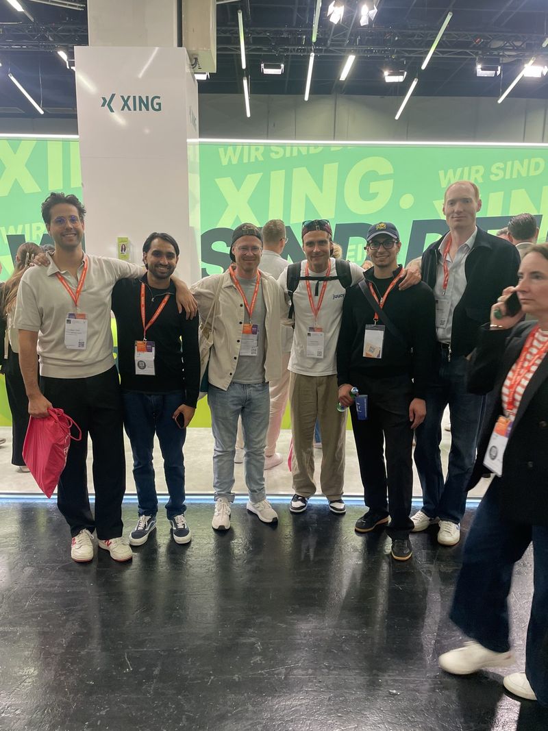 Das juucy Team auf der Zukunft Personal Europe in Köln