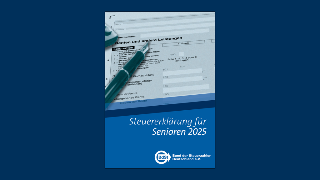 Steuererklärung für Senioren 2025