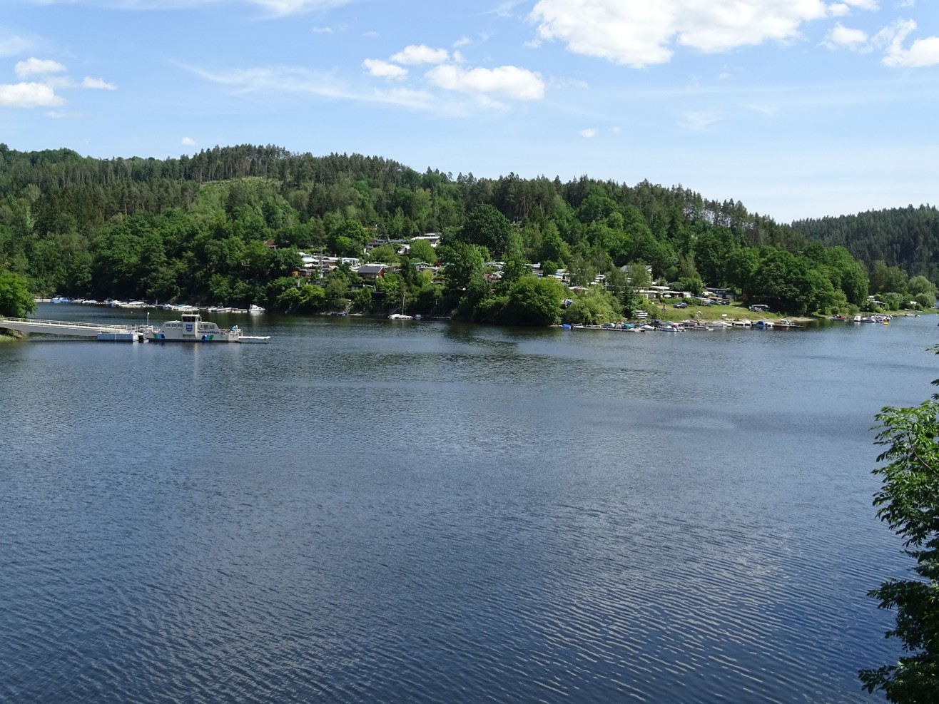 Ermittlungen wegen "Wiedererrichtung der Brücke an der Linkenmühle über den Stausee Hohenwarte"