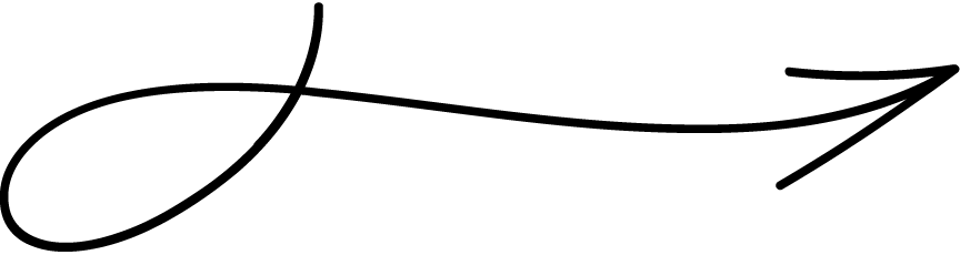 geschwungener Pfeil