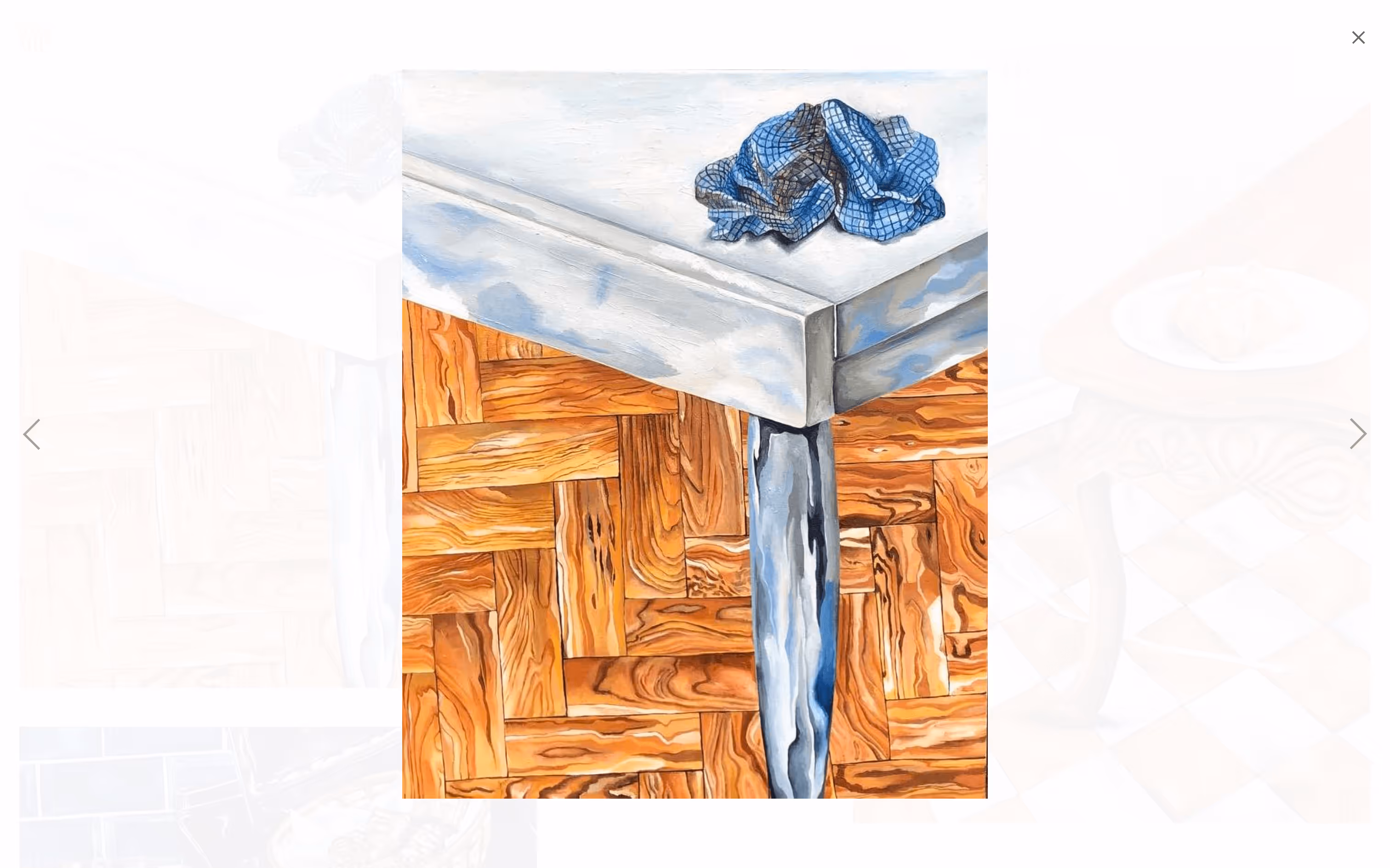 Screenshot from site of isolated view of painting from "Breakfast" series. 