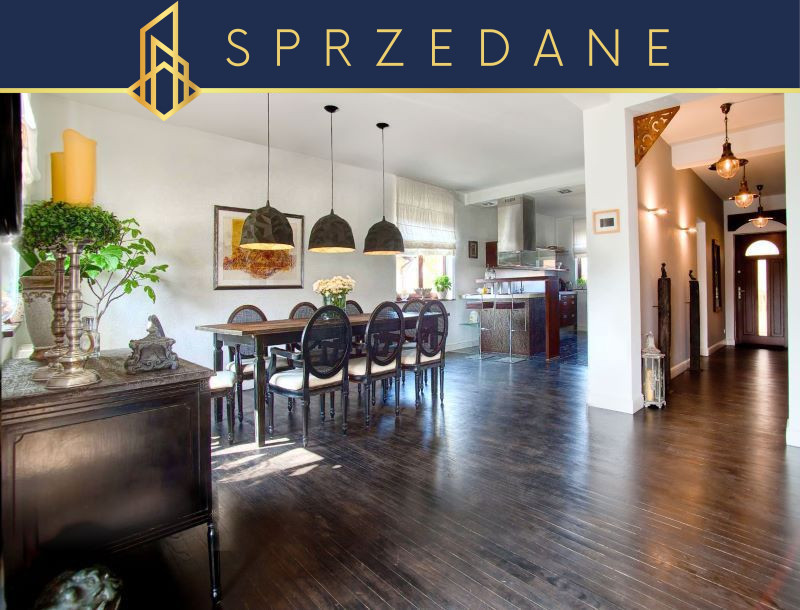 LUKSUSOWY DOM z PIĘKNYM OGRODEM / SKÓRZEWO