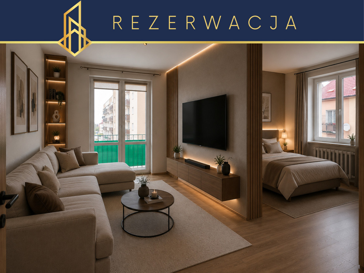 Kawalerka z potencjałem 2 pokoi | 38,2 m²