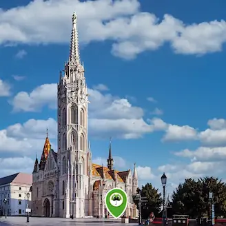 Imagen del punto de inicio de nuestro free tour en Budapest